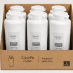 ClearFit CF-1001 EDR1RXD1 replacement refrigerator water filter 6-pack boxed product photo